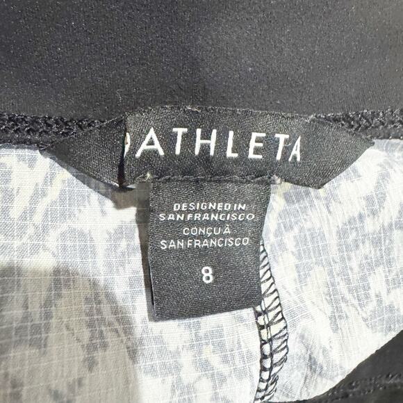 Athleta Jogger Pant Women's Size 8 Trekkie North Kinetic Abstract Tapered - Picture 4 of 5